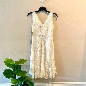 NWT Taylor Off-White Dress
